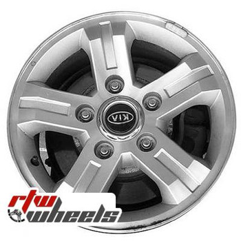 16 inch Kia Sorento  OEM wheels 74566 part# KI 529103E560, 529103E561