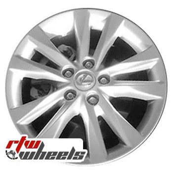 17 inch Lexus ES350  OEM wheels 74224 part# 4261133700, 4261133720