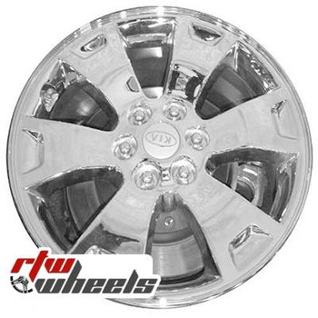 17 inch Kia Borrego  OEM wheels 74607 part# 529102J150, 529102J150