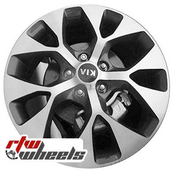 18 inch Kia Soul  OEM wheels 74662 part# 529102K750