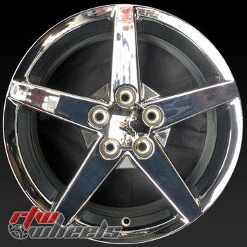 18 inch Chrome Front Chevy Corvette OEM wheels 5088 part# 9596909