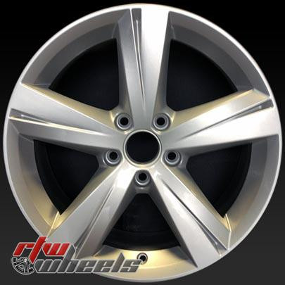 Genuine Volkswagen 19" Luxor OEM Rim – Passat 2013-2019 – Machined Charcoal