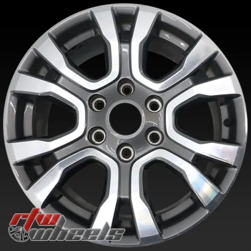 18" Ford Ranger wheels 2019-2023 machined silver rims KB3Z1007E