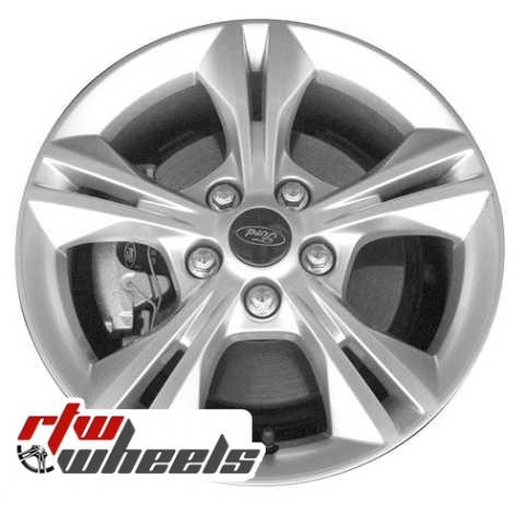 16 inch Ford Focus  OEM wheels 3878 part# tbd
