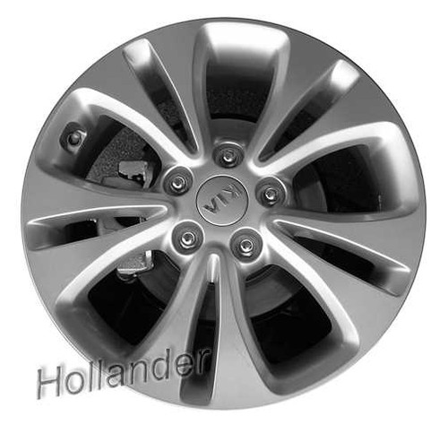 2014-2016 Kia Soul 17" OEM Wheel Rim - Silver