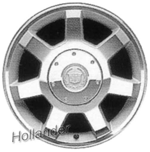 2003-2004 Cadillac CTS 16" OEM Wheel Rim - Machined Silver