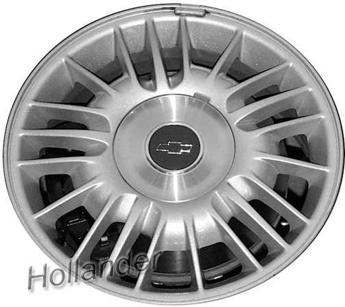 2001-2001 Chevrolet Impala 16" OEM Wheel Rim - Machined Silver