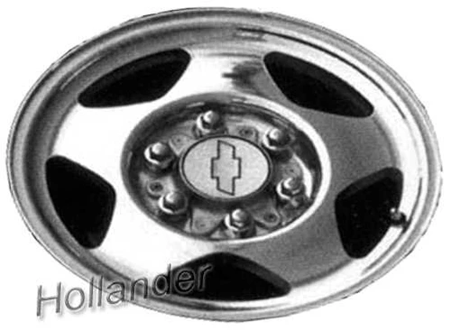 1999-2000 Chevrolet Tahoe 16" OEM Wheel Rim - Polished