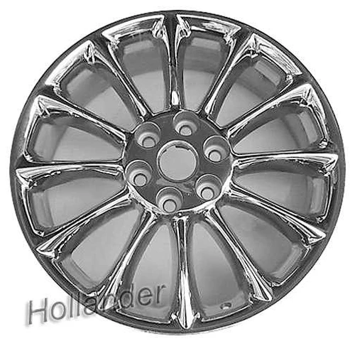 2007-2015 GMC Acadia 20" OEM Wheel Rim - Chrome