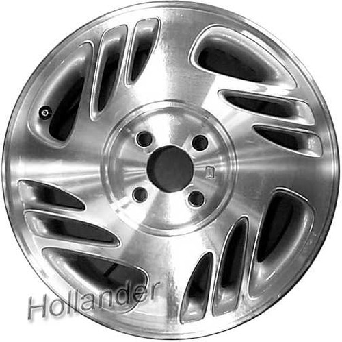 1999-2001 Saturn S Series 15" OEM Wheel Rim - Machined Silver