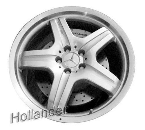 2007-2008 Mercedes ML Class 20" OEM Wheel Rim - Machined Silver