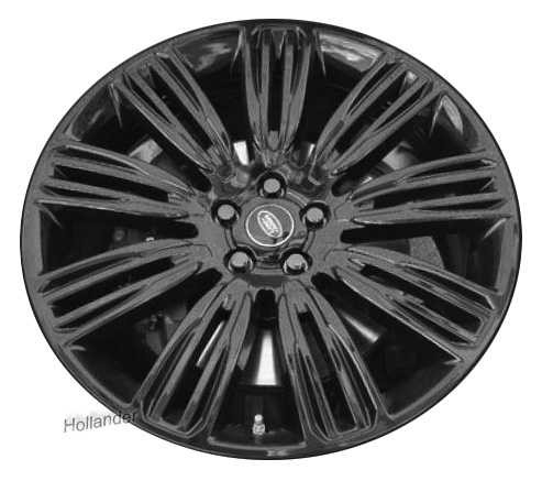 2019-2022 Range Rover 22" OEM Wheel Rim - Black