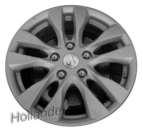 2013 Suzuki SX4 16" OEM Wheel Rim - Silver