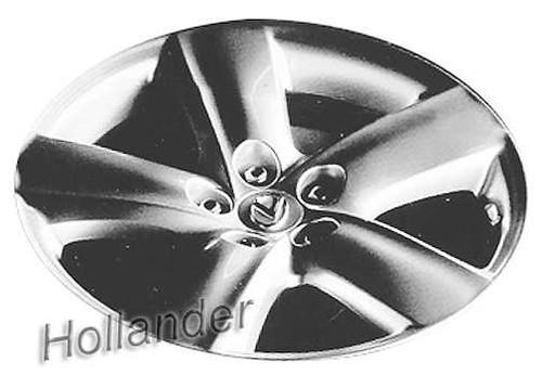2007-2012 Lexus LS460 19" OEM Wheel Rim - Chrome