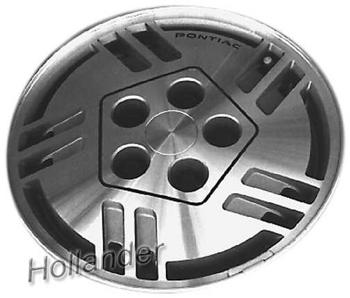 14x6 Pontiac Trans Sport factory wheel 1990-1990 Machined Silver rim 10089699