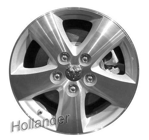 2009-2010 Dodge Journey 17" OEM Wheel Rim - Silver