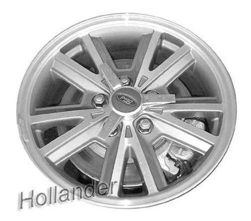 16x7 Ford Mustang factory wheel 2005-2009 Machined Silver  rim 74R331007HA