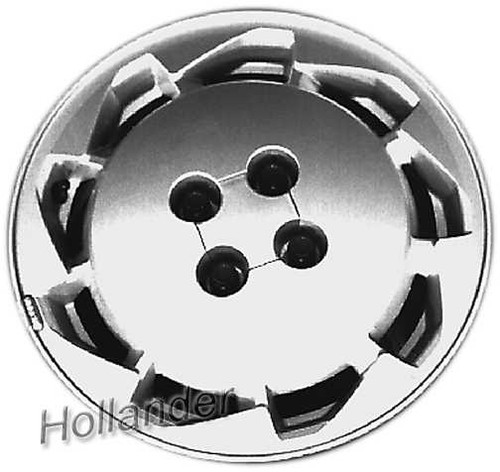 15x6 Saturn S Series factory wheel 1991 Machined Charcoal rim 21010129