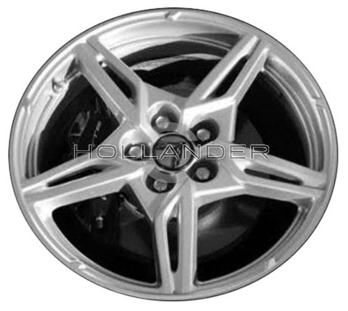 2020 Chevrolet Corvette 19" OEM Wheel Rim - Silver