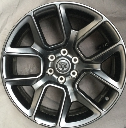 22x9" Chrysler Dodge 1500 OEM Wheel 2020-2025 Black 5YD61VCRAB