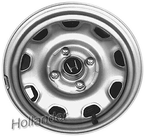 1988-1991 Honda Civic 13" OEM Wheel Rim - Silver