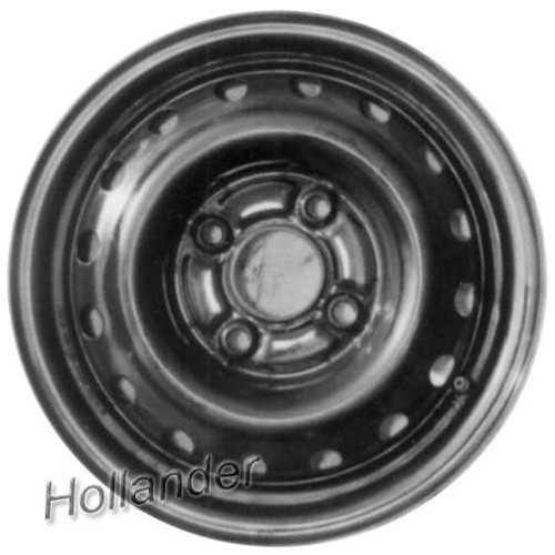 1992-1996 Honda Prelude 14" OEM Wheel Rim - Black