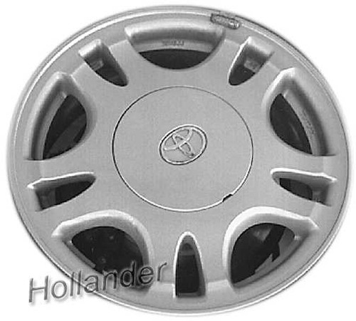 1992-1996 Toyota Camry 15" OEM Wheel Rim - Silver