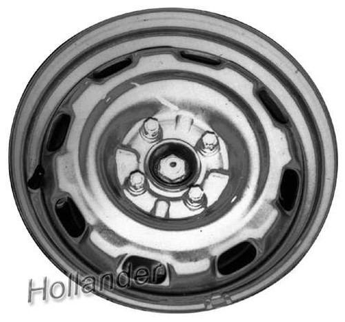 1993-2002 Volkswagen Golf 14" OEM Wheel Rim - Black