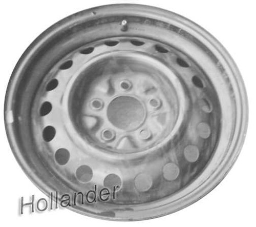 1996 Dodge Caravan 16" OEM Wheel Rim - Black
