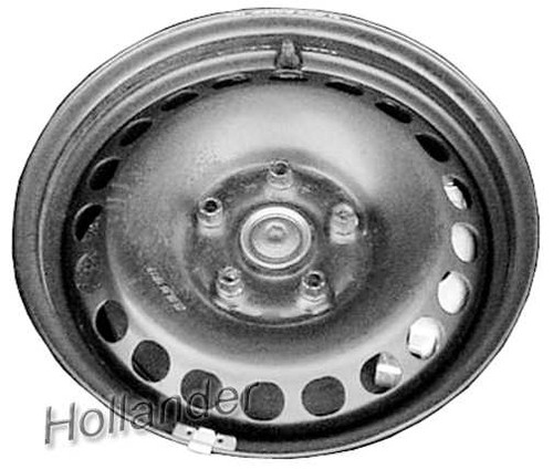 1998-2001 Volkswagen Passat 15" OEM Wheel Rim - Black