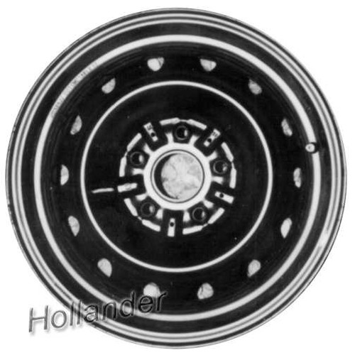 1998-2003 Toyota Sienna 15" OEM Wheel Rim - Black