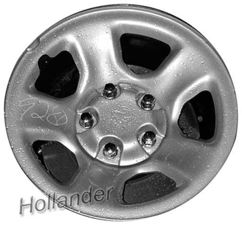 2002-2012 Dodge 1500 17" OEM Wheel Rim - Silver