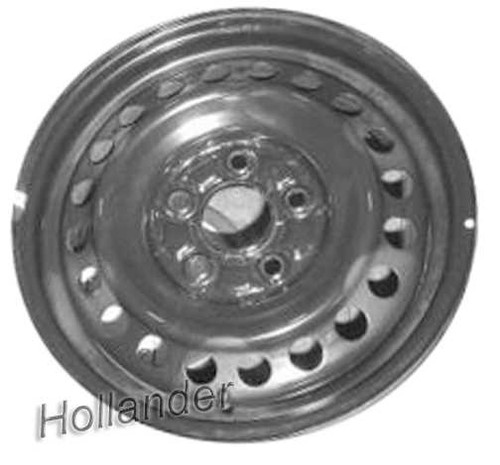 2003-2007 Honda Accord 15" OEM Wheel Rim Black