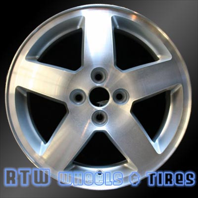 2005-2006 Chevrolet Cobalt 16" OEM Wheel Rim - Machined Silver