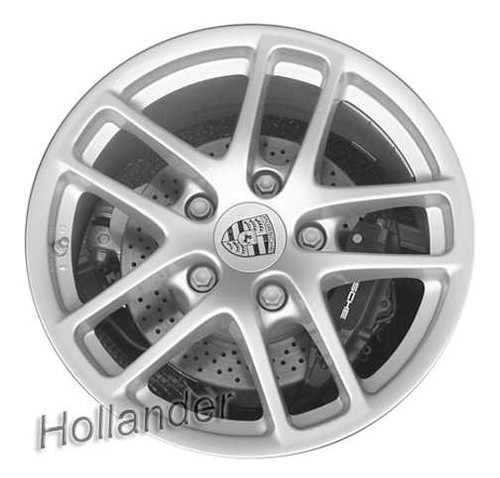 2008 Porsche Cayman 17" OEM Wheel Rim - Silver