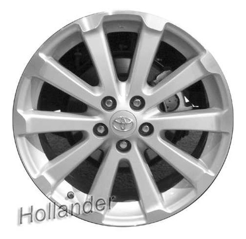 2009-2013 Toyota Venza 19" OEM Wheel Rim - Silver