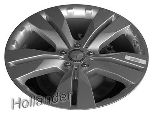 2010-2011 Mercedes Benz ML Class 20" OEM Wheel Rim - Machined Black