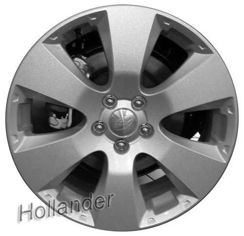 2010-2012 Subaru Legacy 17" OEM Wheel Rim - Silver