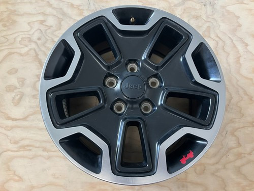 2013-2018 Jeep Wrangler 17" OEM Wheel Rim - Hyper Silver