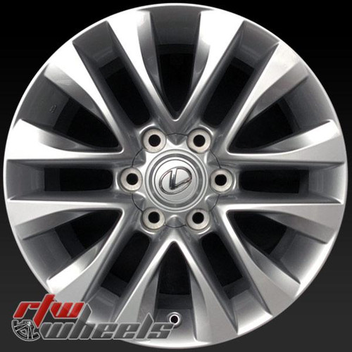 2014-2023 Lexus GX460 18" OEM Wheel Rim - Hyper Silver