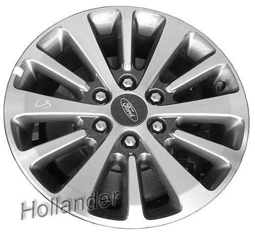 2015-2017 Ford Expedition 18" OEM Wheel Rim - Machined Charcoal