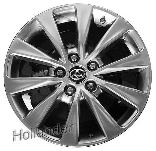 2015-2017 Toyota Camry 17" OEM Wheel Rim - Charcoal