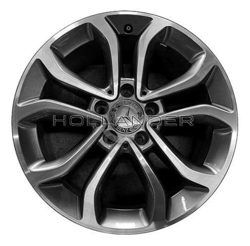 2015-2018 Mercedes Benz C Class 17" OEM Wheel Rim - Machined Charcoal