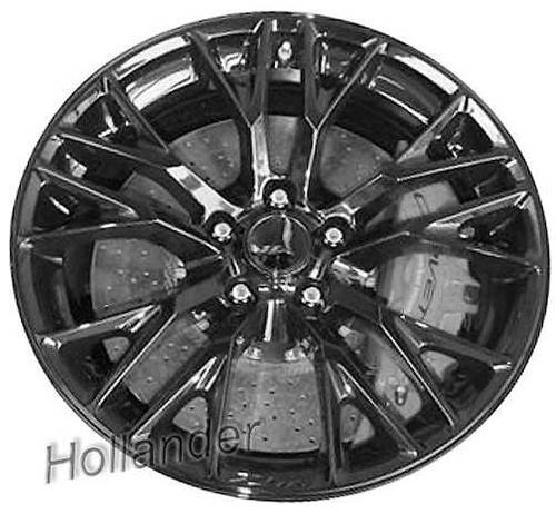 2015-2019 Chevrolet Corvette 20" OEM Wheel Rim - Black