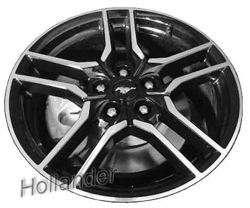 2018 Ford Mustang OEM Wheel Rim - Machined Black