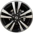 2018-2020 Nissan Kicks 17" OEM Wheel Rim - Machined Black