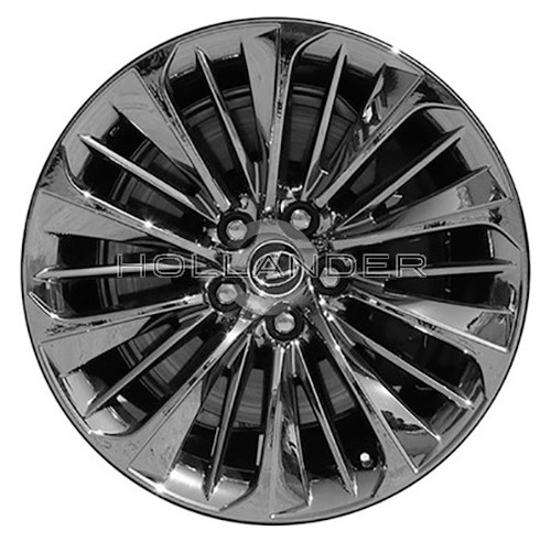 2018-2024 Lexus LS500 20" OEM Wheel Rim - Chrome