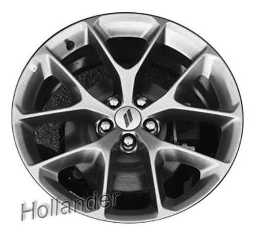 2019-2020 Dodge Challenger 20" OEM Wheel Rim - Silver