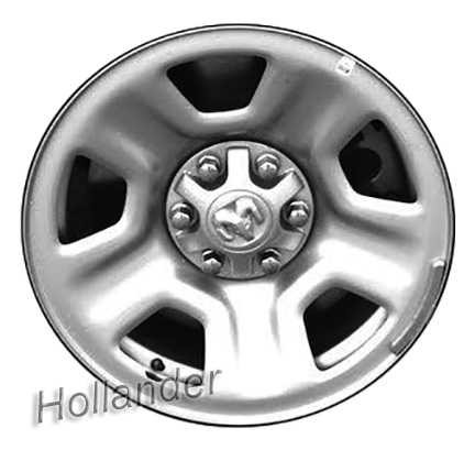 2019-2025 Dodge 1500 18" OEM Wheel Rim - Black