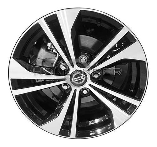 2020-2023 Nissan Sentra 16" OEM Wheel Rim - Machined Black